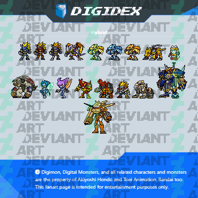 Digidex Variants from Digimon Battle Spirit 2 by SergioGranSol on ...