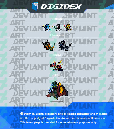 Digidex Variants from Digimon Loaders by SergioGranSol on DeviantArt