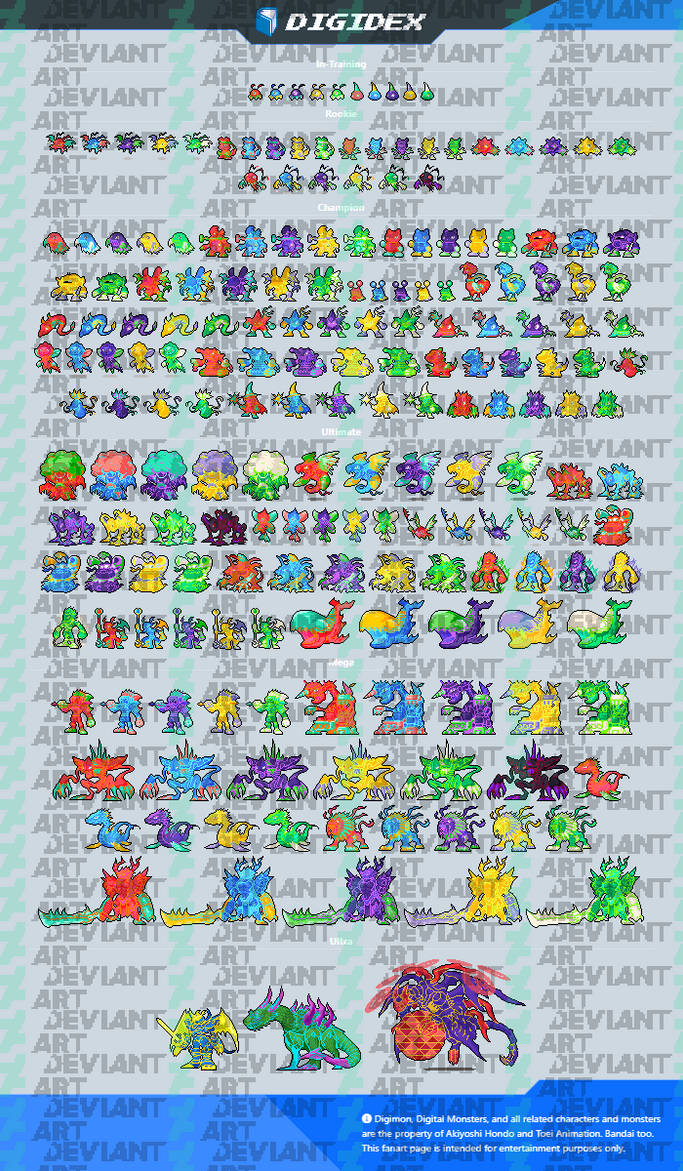 Digidex Variants from Digimon ReArise (Spirals) by SergioGranSol on ...