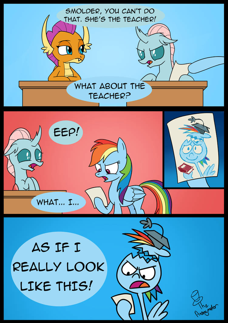 Mlp Egghead Big Fat Egghead (MLP Comic) by NoIDAvaliable on DeviantArt