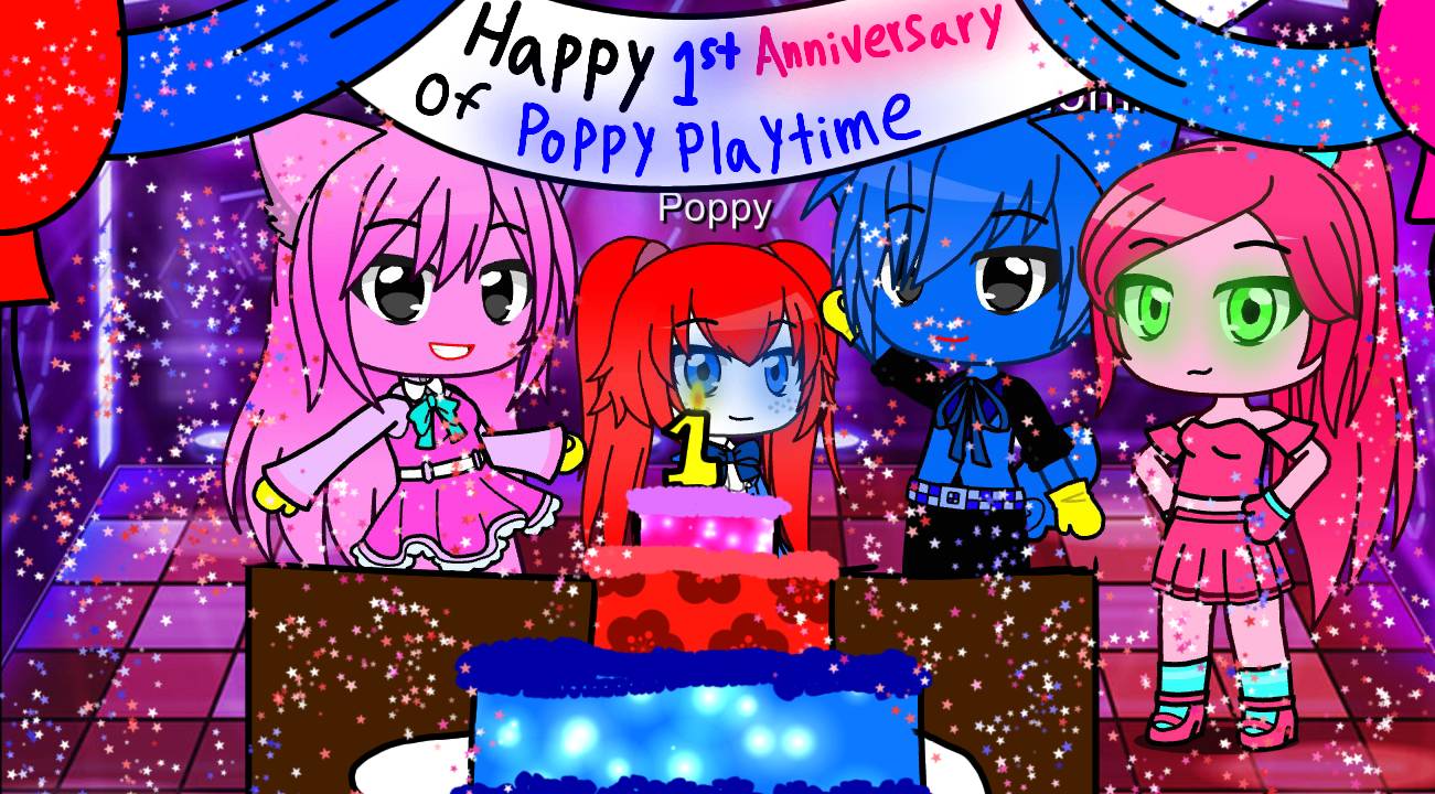 Happy 1 yeah anaversary too Poppy Playtime chapter 2! (Sorry if i  misspelled) : r/PoppyPlaytime