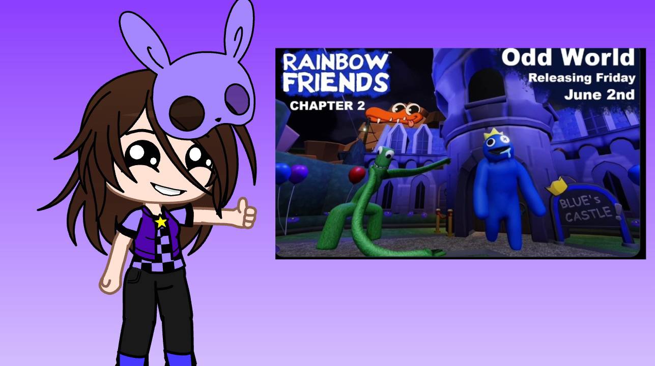 Is This Final Form of Purple? in Rainbow Friends Chapter 2 Concept