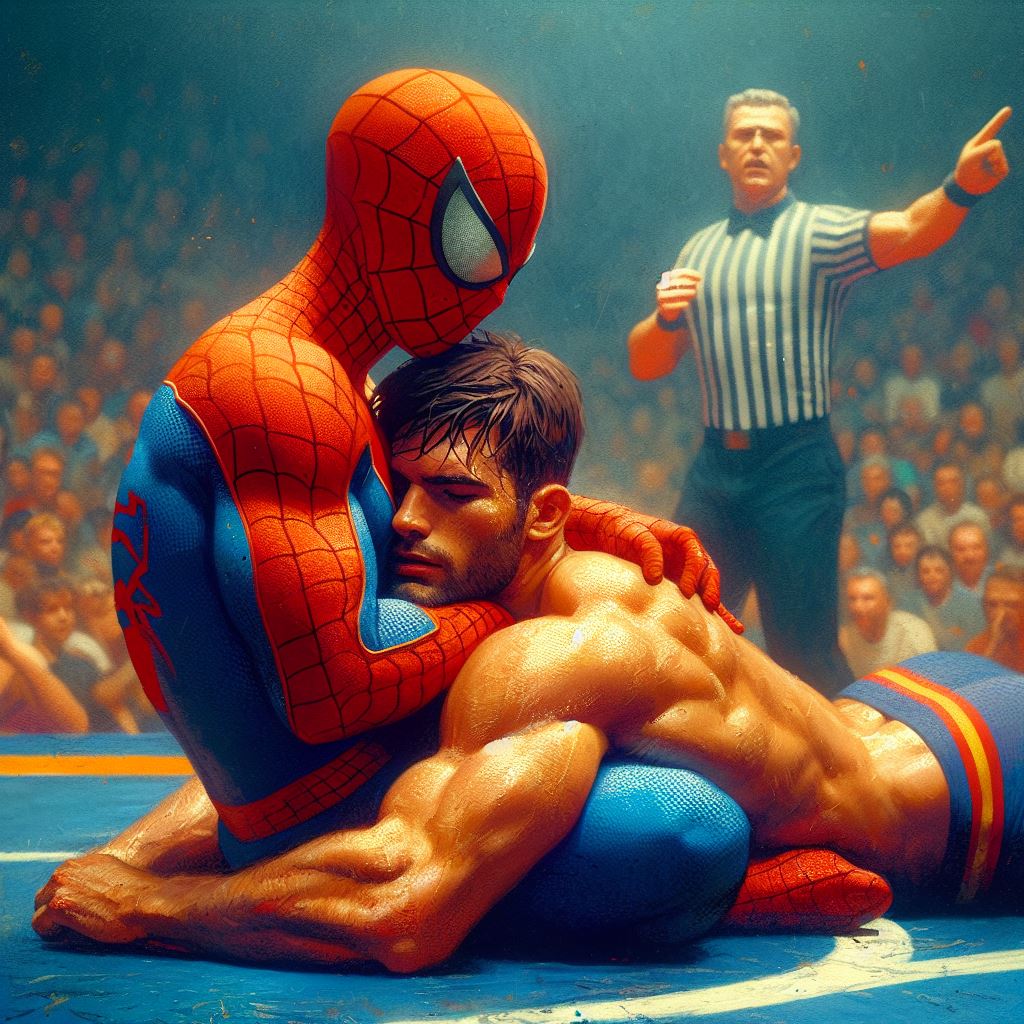 Hug Spider Man Super-Spider aftermatch hug by Gures1980 on DeviantArt