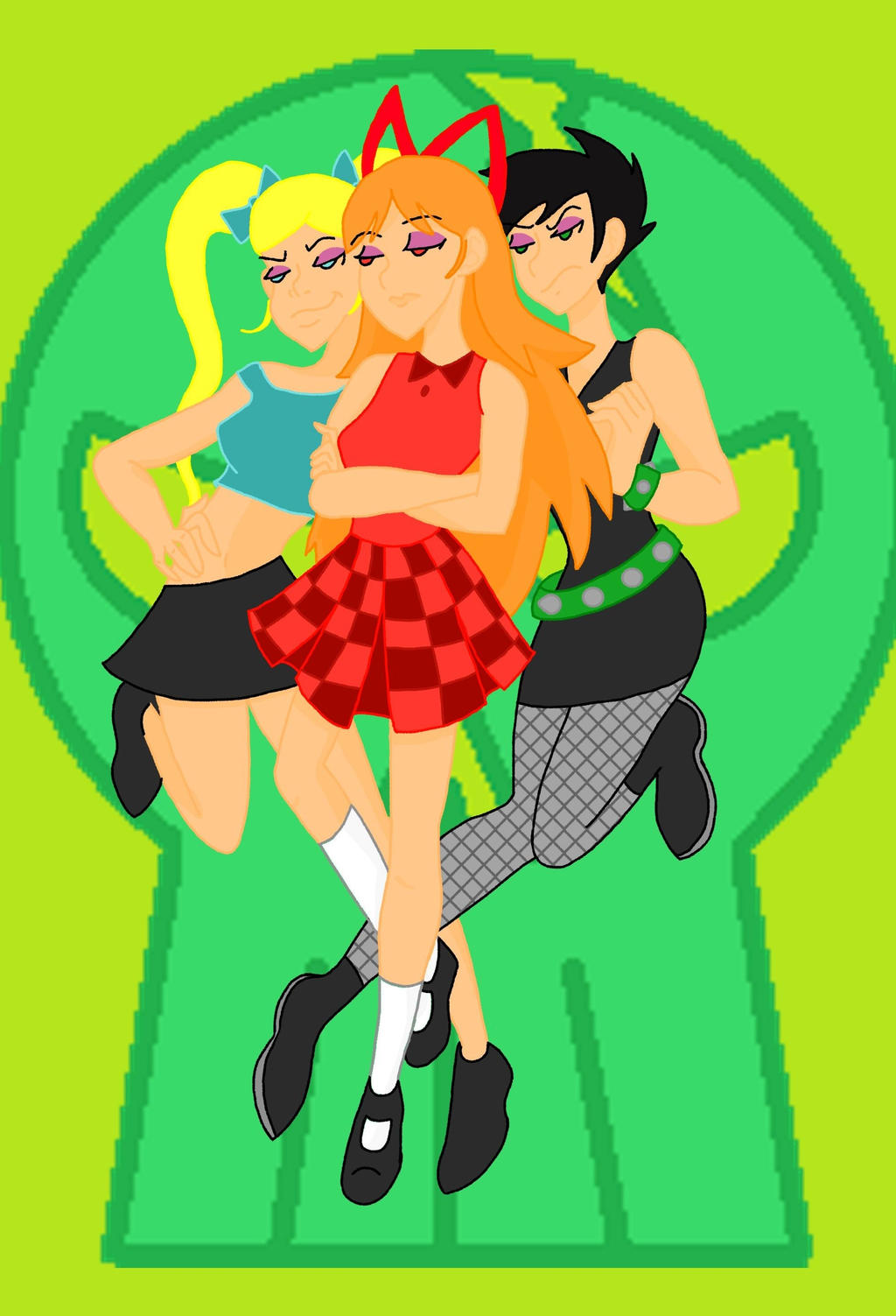 Evil PPG by MeloYellowJellow on DeviantArt