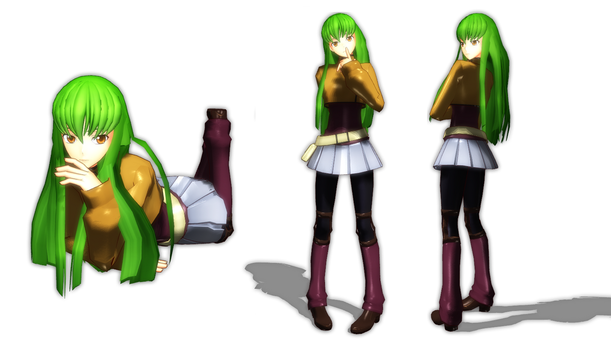 Mmd Code Geass C C By I Yoko On Deviantart