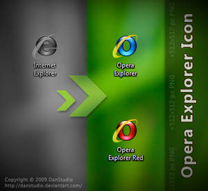 Opera Explorer Icon