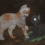 Fallen Leaves and Hollyleaf