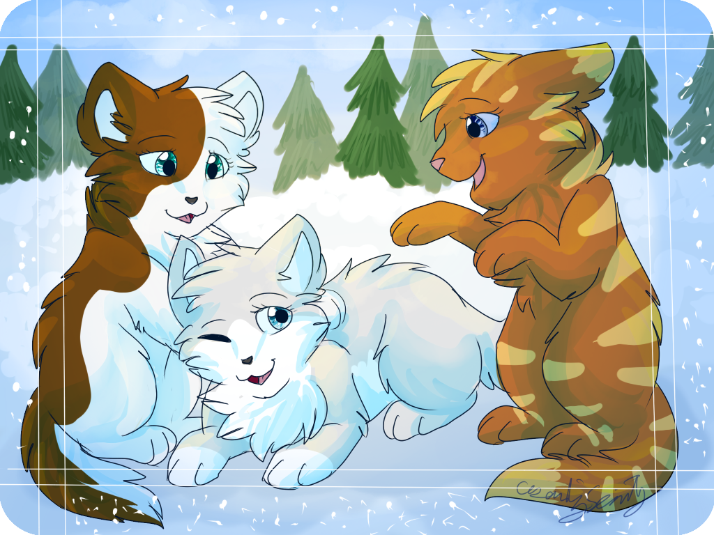 Ashpaw, Wolfpaw and Owlpaw