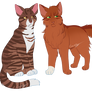 Leafpool and Squirrelflight