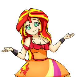 Sunset Shimmer Shruggie (S.S.S)