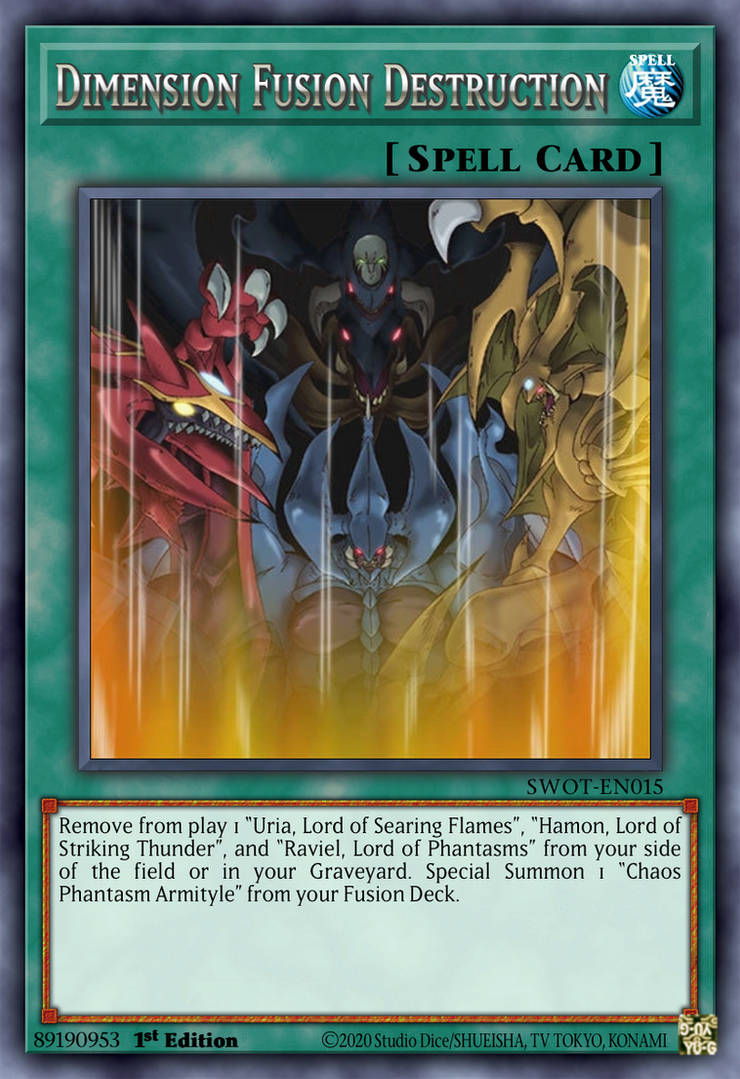 Dimension Fusion Destruction (anime) by dragonking1328 on DeviantArt