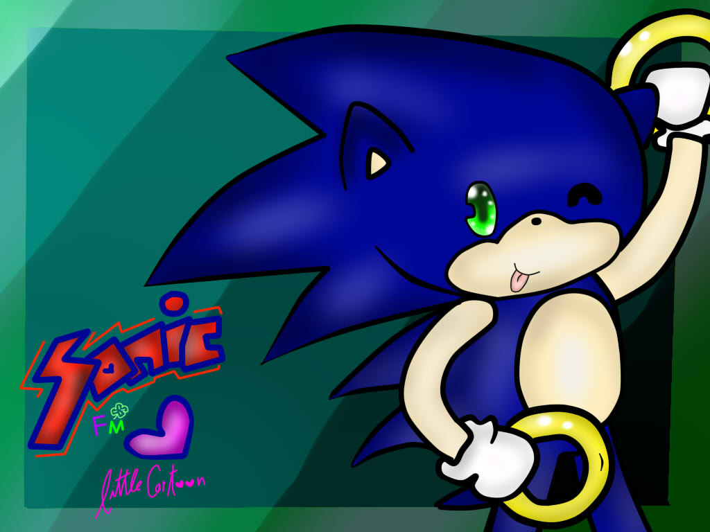 :Collab: Sonic wallpaper