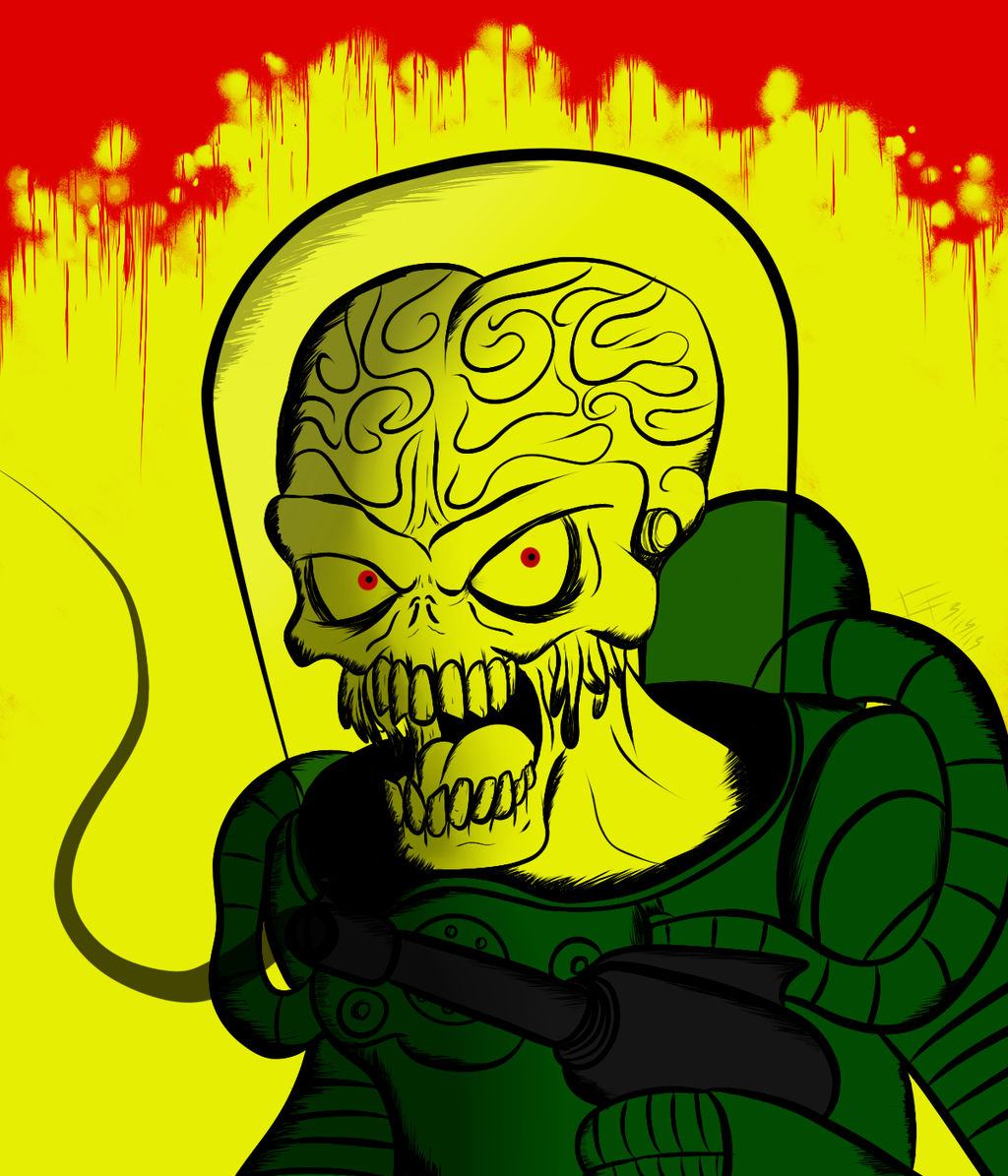 ACK ACK!(Mars Attacks!) by Wonder-Waffle on DeviantArt