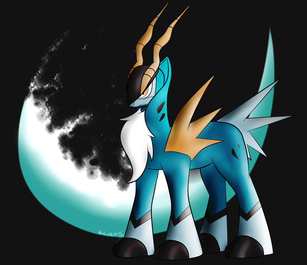 Cobalion by WonderWaffle on DeviantArt