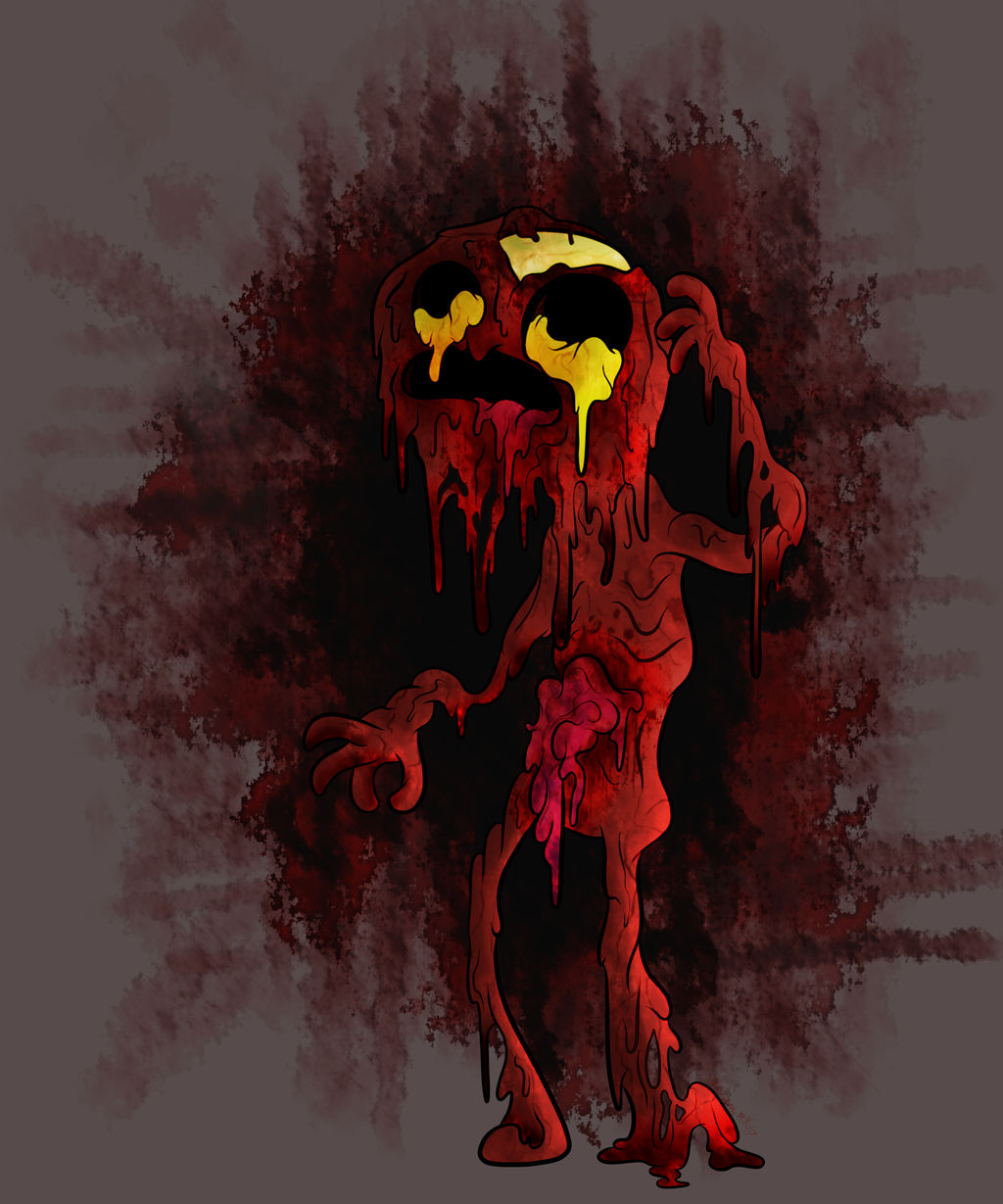 Melty Mutant Flesh Eater Thing