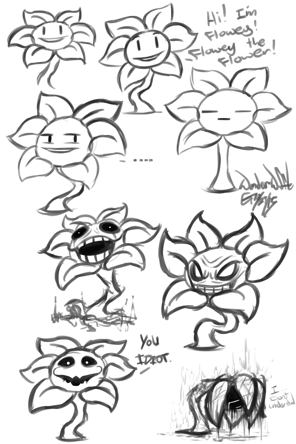 Flowey- model downloads on Best-Friend-Flowey - DeviantArt