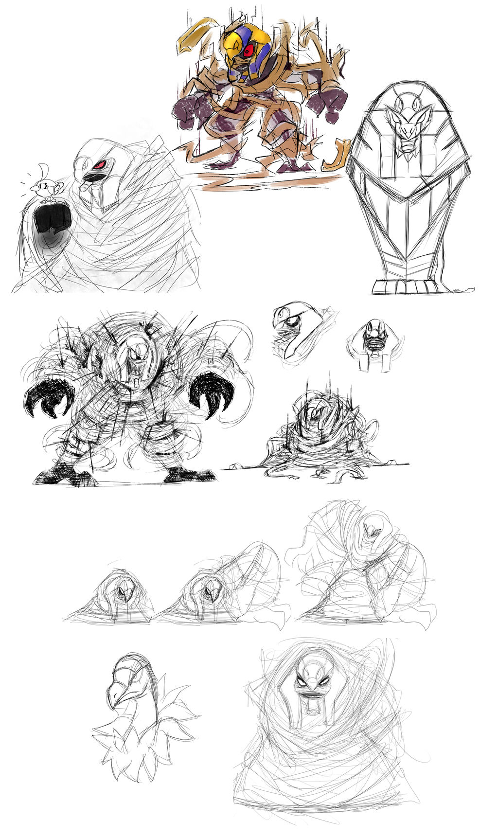 Unfinished Pokemon Character:Mummy villain