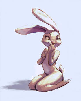 Rabbit doodle 2