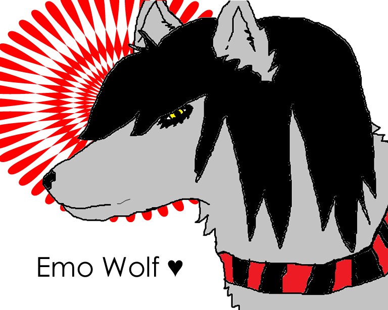Emo Wolf By ShadedGrey30 On DeviantArt emo-wolf-by-shadedgrey30-on-deviantart