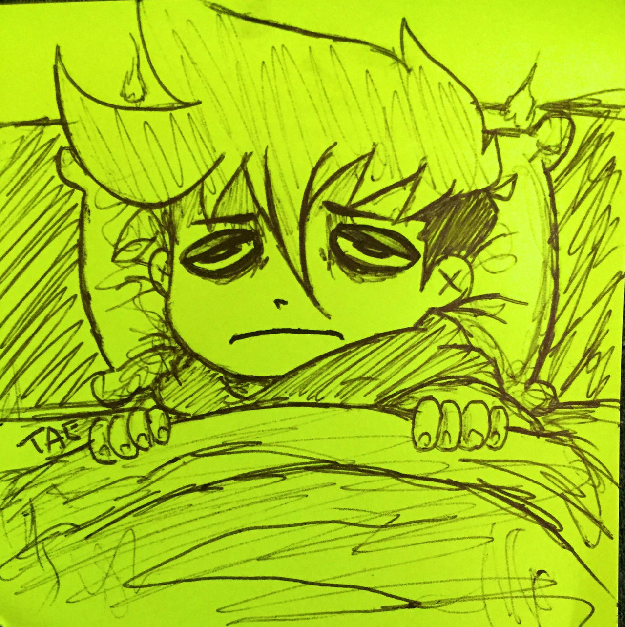 Sticky Note #12 by TATEGEROUS on DeviantArt