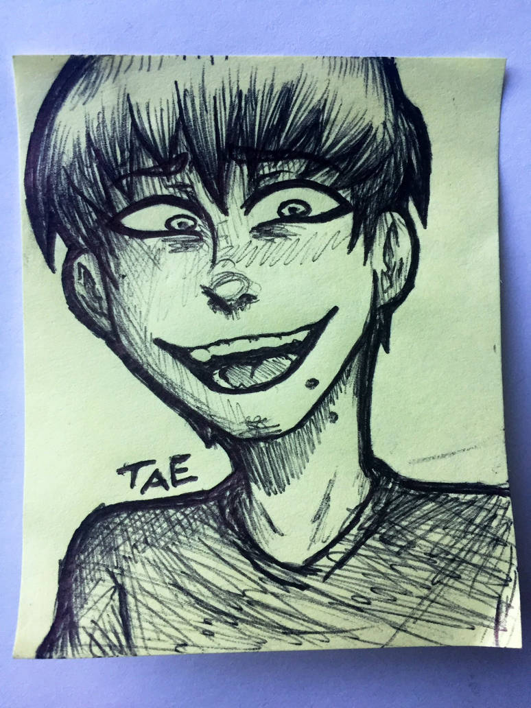Sticky Note Doodle #14 by TATEGEROUS on DeviantArt