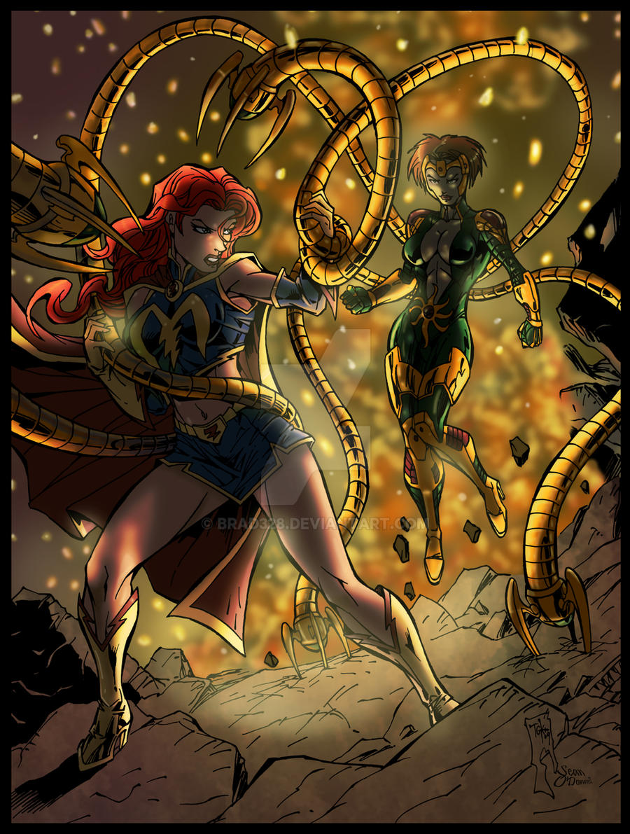 Mindy Marvel vs. Lady Octopus