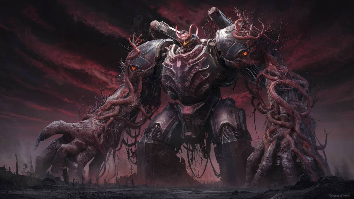 Demon Mech Hand Demon mech by PsyLaw3 on DeviantArt