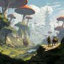 Fantasy landscape