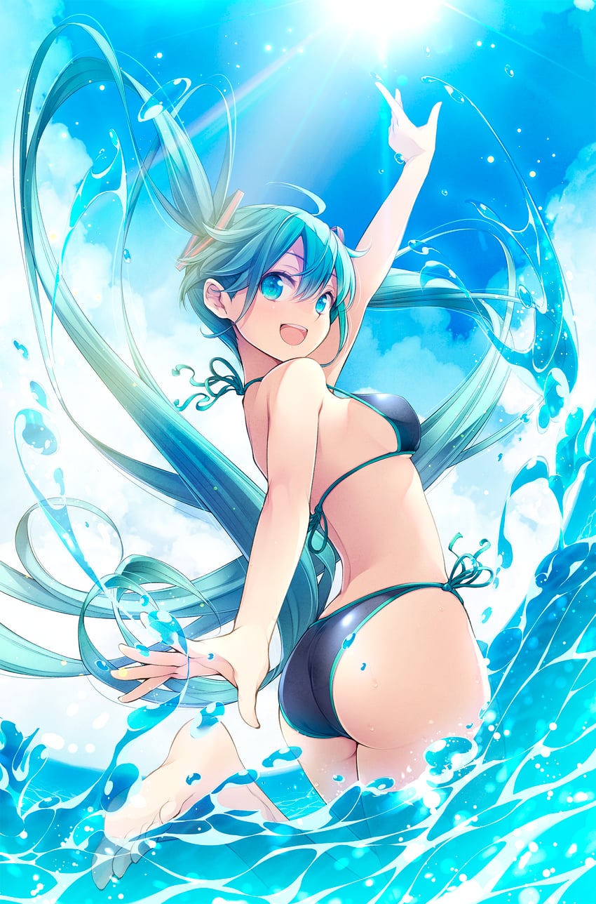Hatsune Miku Swinsuit by Sonic4392 on DeviantArt