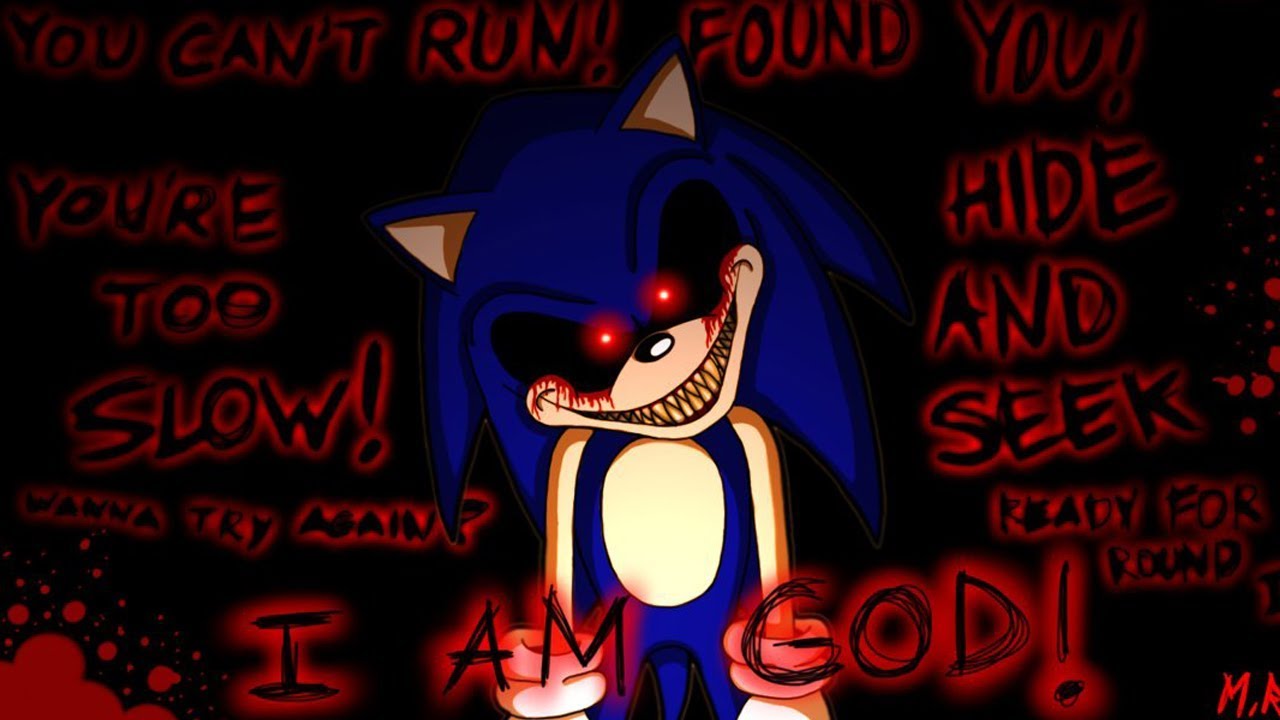 Sonic Exe Says I Am God! by Sonic4392 on DeviantArt