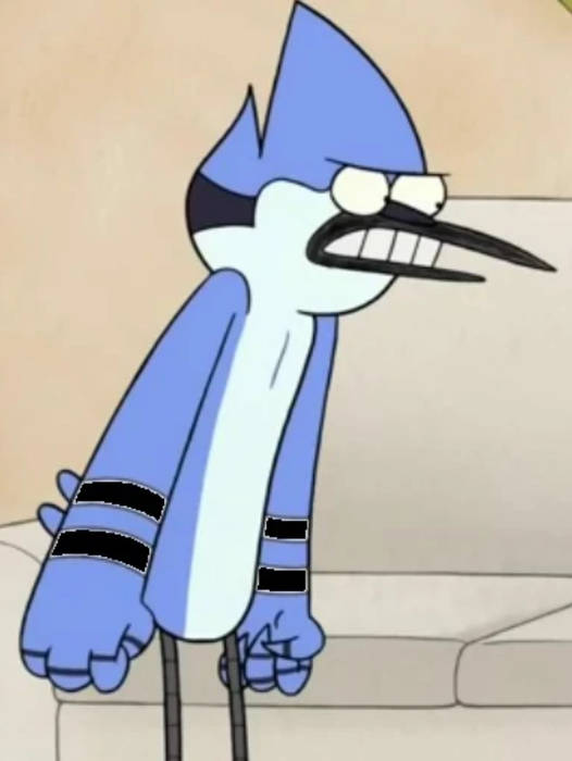 Angry Mordecai By Sonic4392 On DeviantArt angry-mordecai-by-sonic4392-on-deviantart