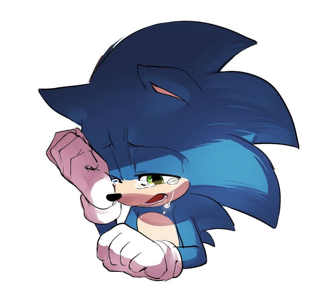Sonic The Hedgehog Movie Sonic Crying by Sonic4392 on DeviantArt