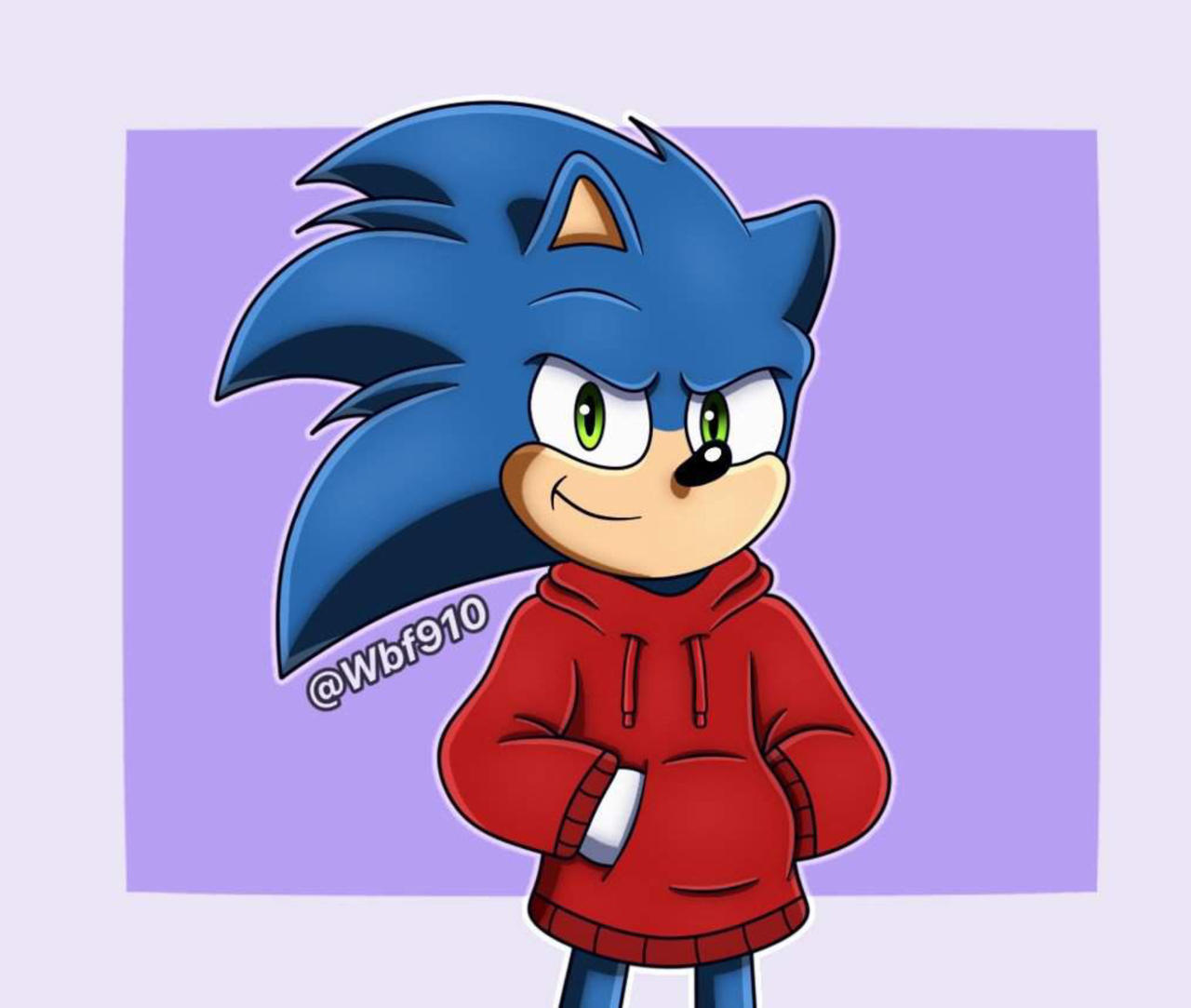 Sonic Wearing A Red Hoodie By Sonic4392 On DeviantArt sonic-wearing-a-red-hoodie-by-sonic4392-on-deviantart