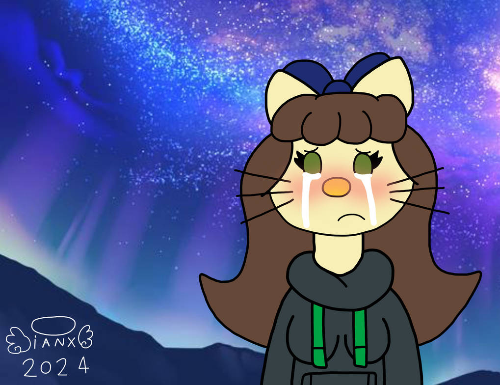 Hazel Crying In Night Sky by Sonic4392 on DeviantArt