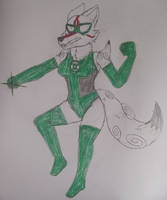 Amaterasu the Green Lantern