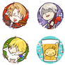 Hetalia: Pin set 1