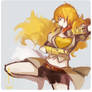 RWBY doodle: Yang Xiao Long