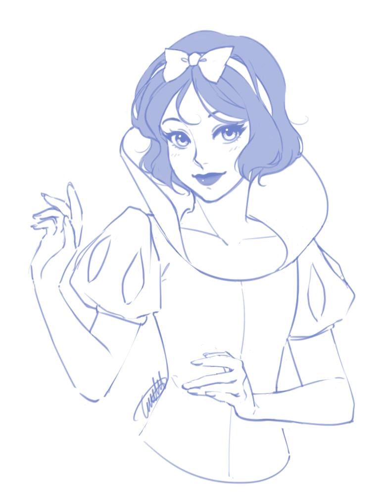 Snow White Sketch