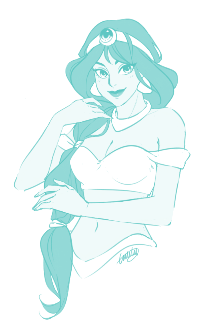 Jasmine Sketch