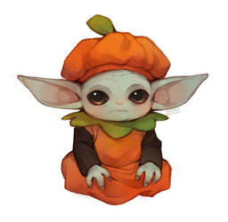 Pumpkin Grogu