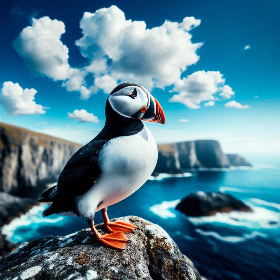 Puffin4 Arctic Puffin 4 by icewizzard666 on DeviantArt