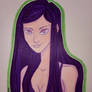 Vampire Girl I Colored - 2023