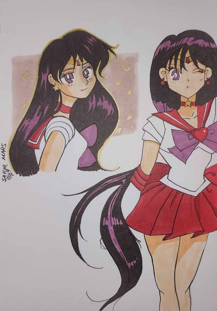 Sailor Mars - 2019 by ladypoeart on DeviantArt
