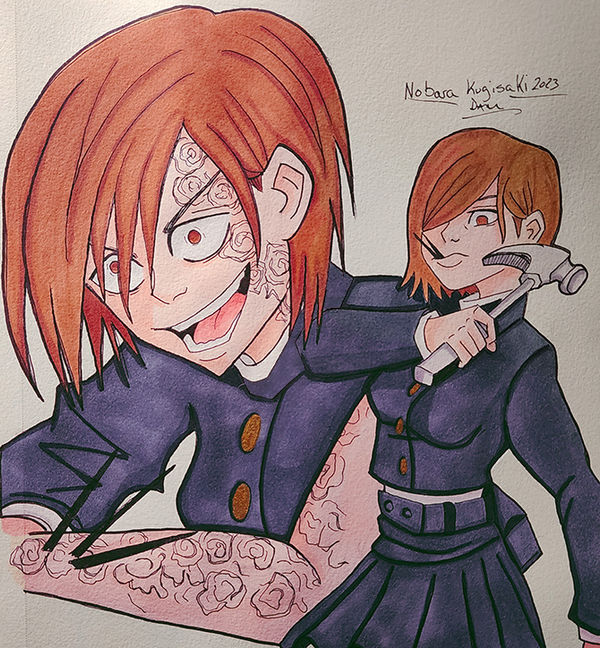 Anime-Manga Inktober 2023 - Day 16 Colored