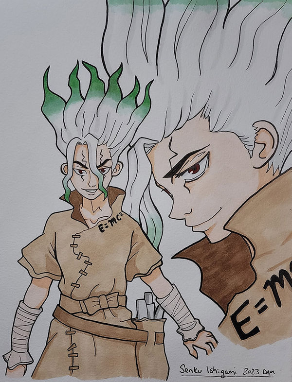 Anime-Manga Inktober 2023 - Day 24 Colored