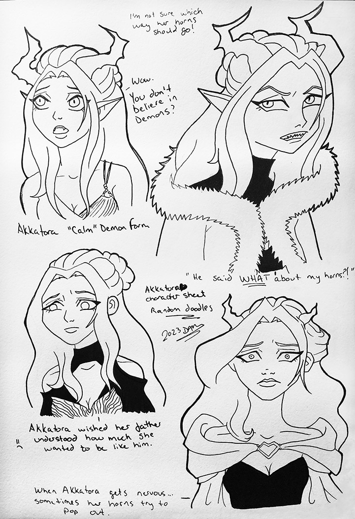 Akkatora Sketch Sheet I - 2023