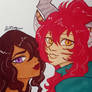 Arsinoe and Eilyro - Dark Amaranth 2025