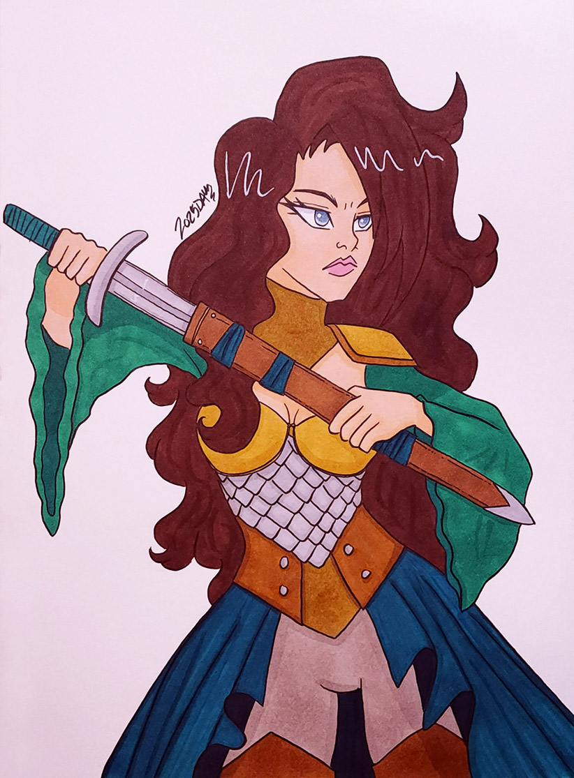 Inktober 2025: Day 6 - Darksonna