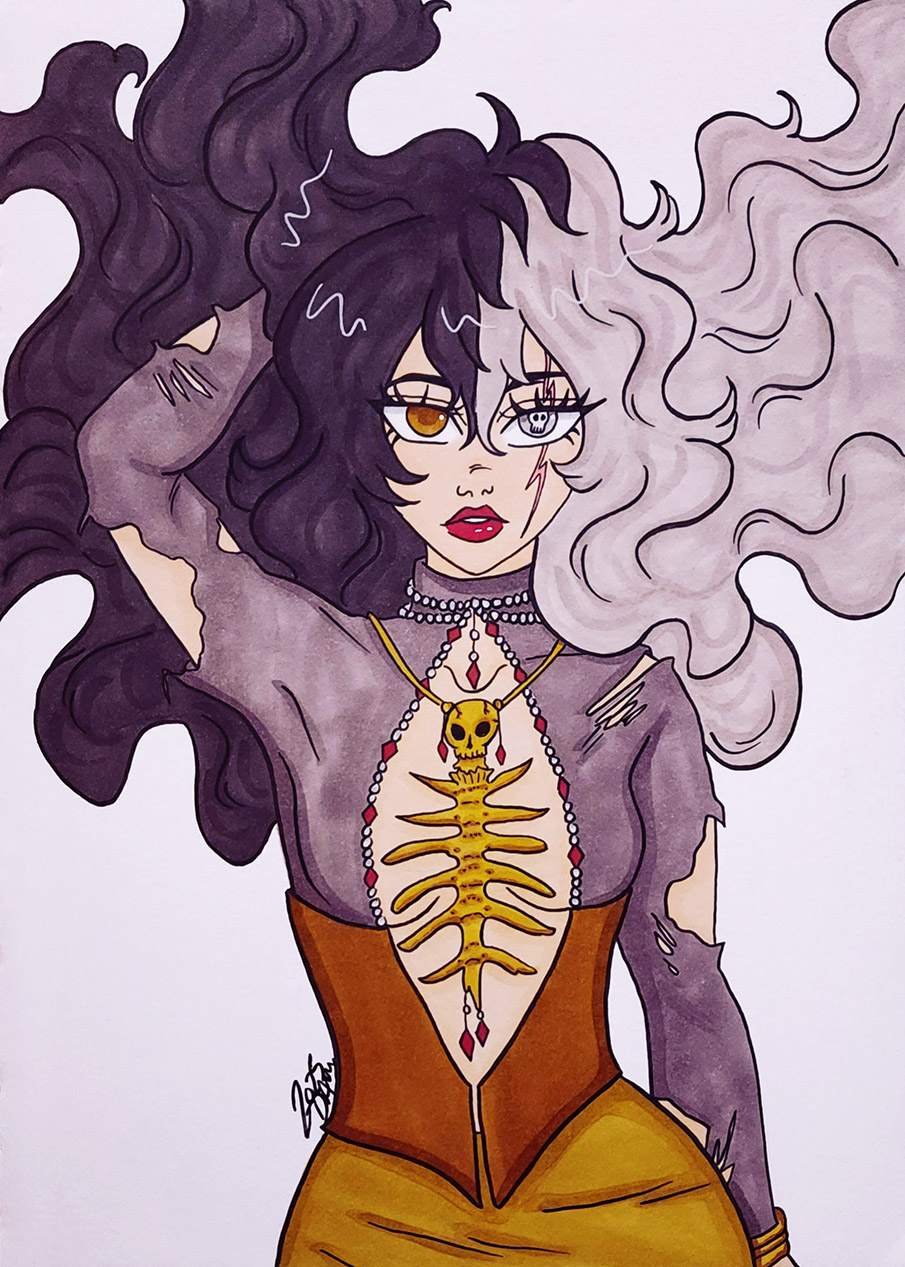 Inktober 2025: Day 23 - Melinoe