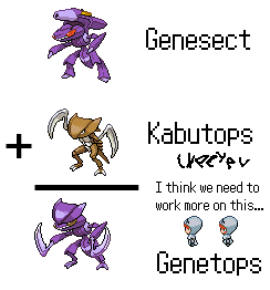 PokeMEN7 Tries To Evolve Kabutops Into Genesect 